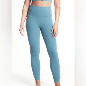 Athleta Blue Elation Pirouette 7/8 Leggings